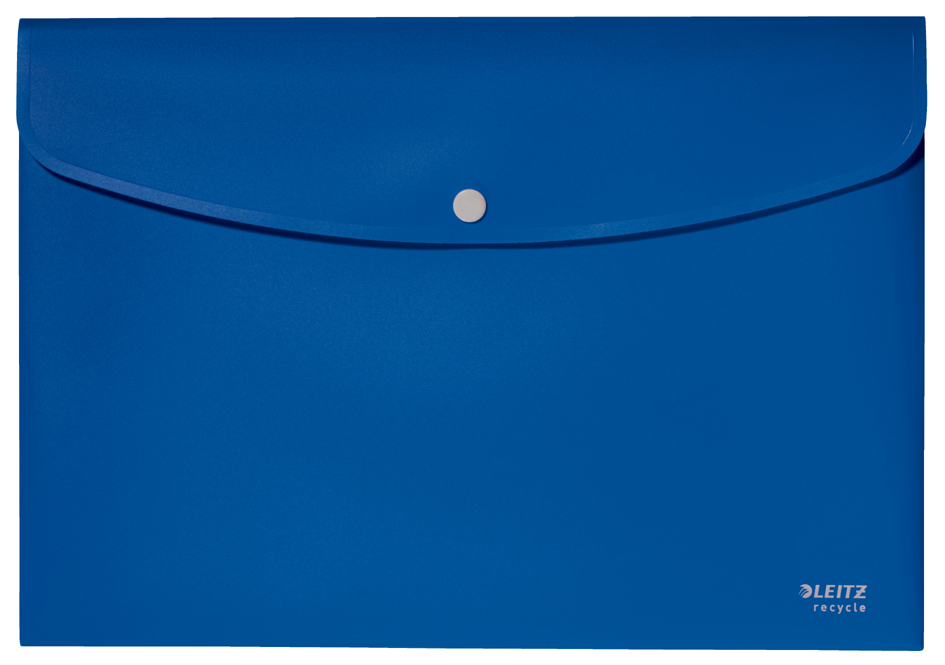 LEITZ Pochette à documents Recycle, A4, PP, bleu