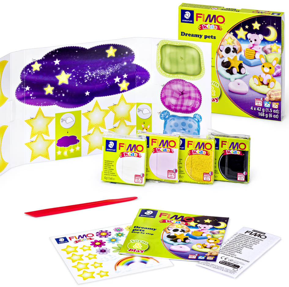 Kit de modelage kids Form & Play "Dreamy pets"