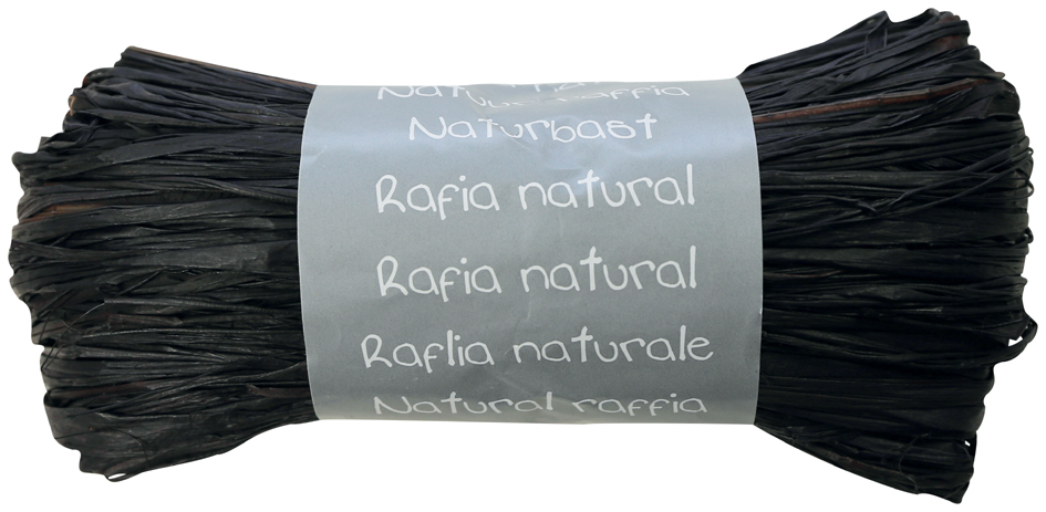 Clairefontaine Raphia naturel, noir