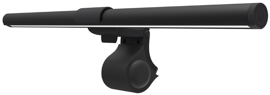 Hansa Lampe LED pour écran 'Flash', avec pince, noir