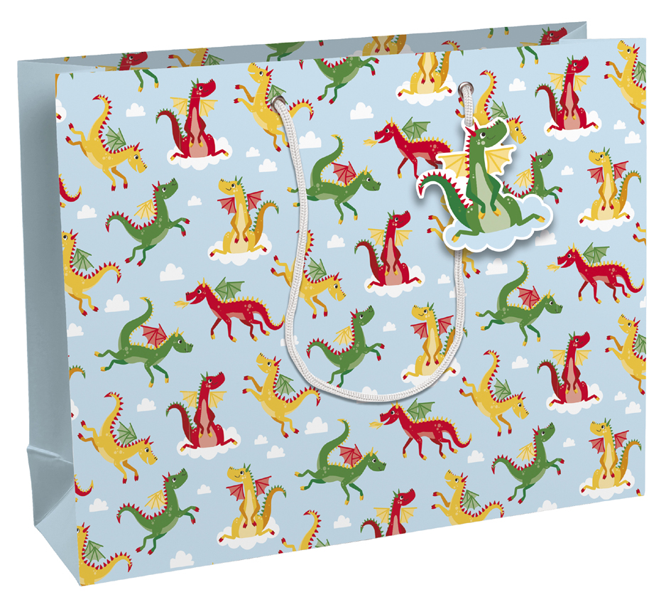 Clairefontaine Sac cadeau 'Dragons', shopping