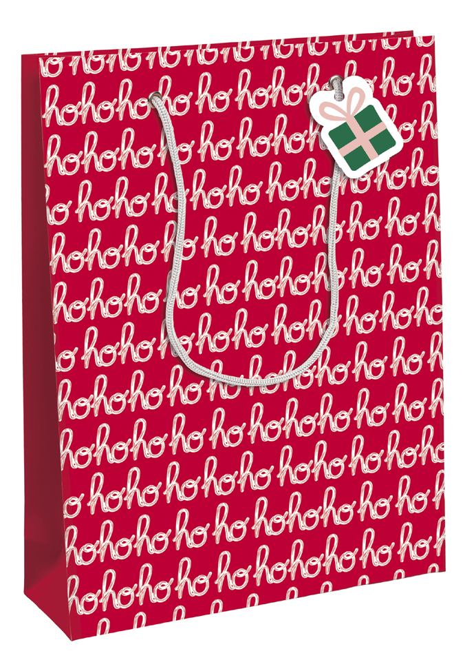 Clairefontaine Sac cadeau de Noël 'Hohoho', large