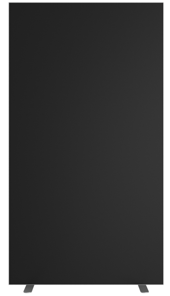 PAPERFLOW Cloison easyScreen, surface textile, noir