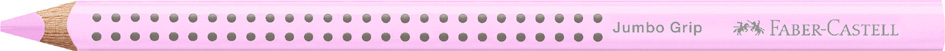 FABER-CASTELL Crayon de couleur Jumbo GRIP PASTEL, rose