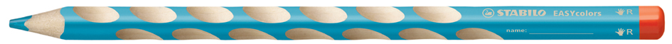 STABILO Crayon de couleur EASYcolors, pour droitiers, bleu