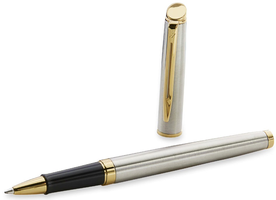 WATERMAN Stylo roller Hémisphère, Acier G.T.