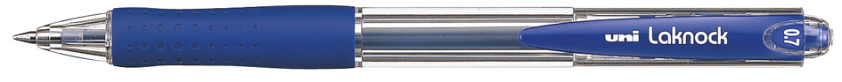 Visuel de référence: Stylo à bille rétractable Laknock, bleu