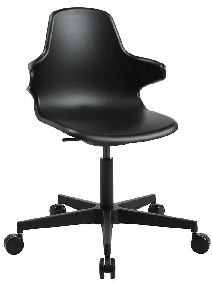 Topstar Chaise de bureau pivotante 'Sitness Life 20', noir