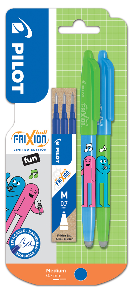 Pilot Stylo roller FRIXION BALL 07 Friends 'Fun music'