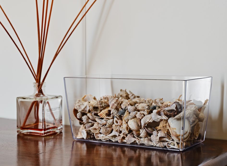 tera Pot de fleurs 'Coimbra 25', transparent