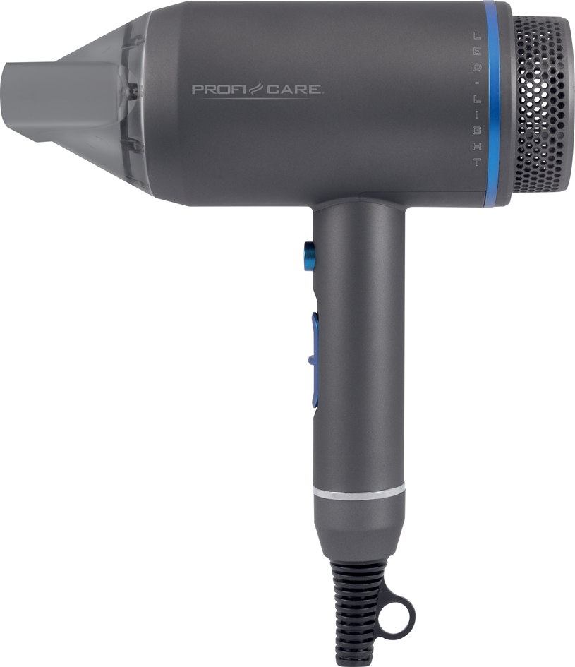 PROFI CARE Sèche-cheveux PC-HT 3082, anthracite/bleu