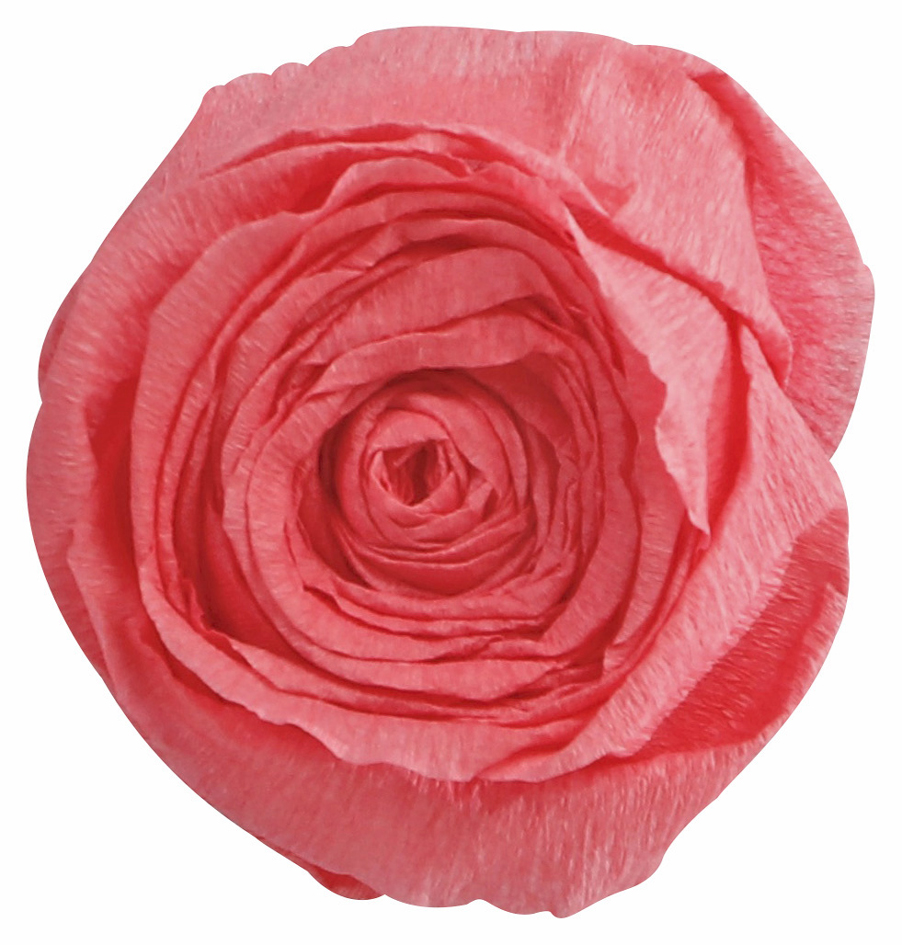 Clairefontaine Papier crépon, rose saumon