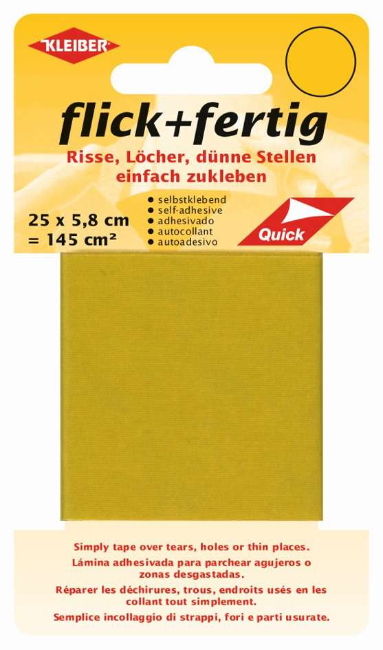 KLEIBER Set de réparation Flick + Fertig, jaune
