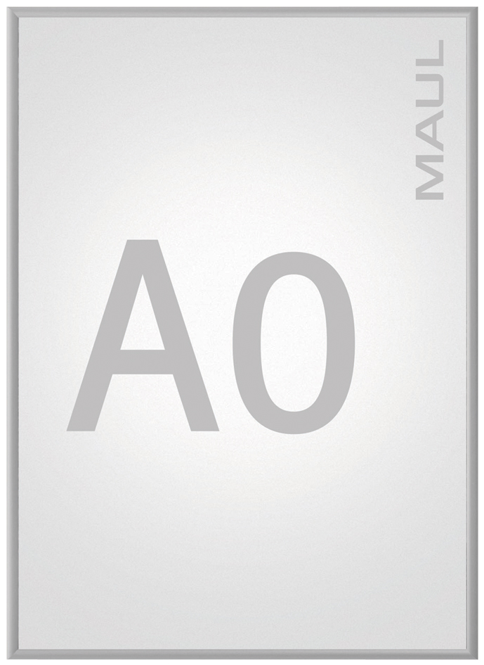 MAUL Cadre pour affiches Standard, A0, cadre en aluminium
