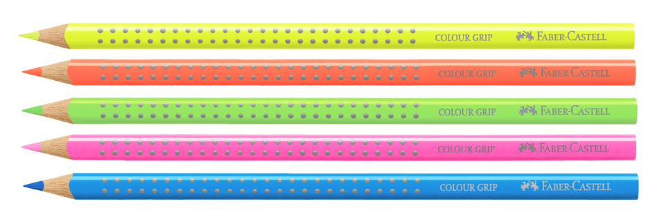 Crayons de couleur, triangulaire