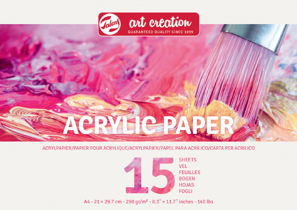 ROYAL TALENS Bloc d'artiste Art Creation 'Acrylique', A3