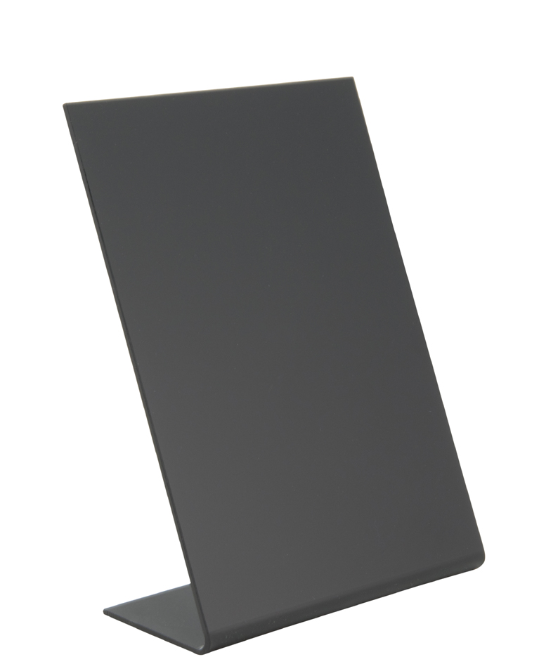 Présentoirs de table à craie, incliné