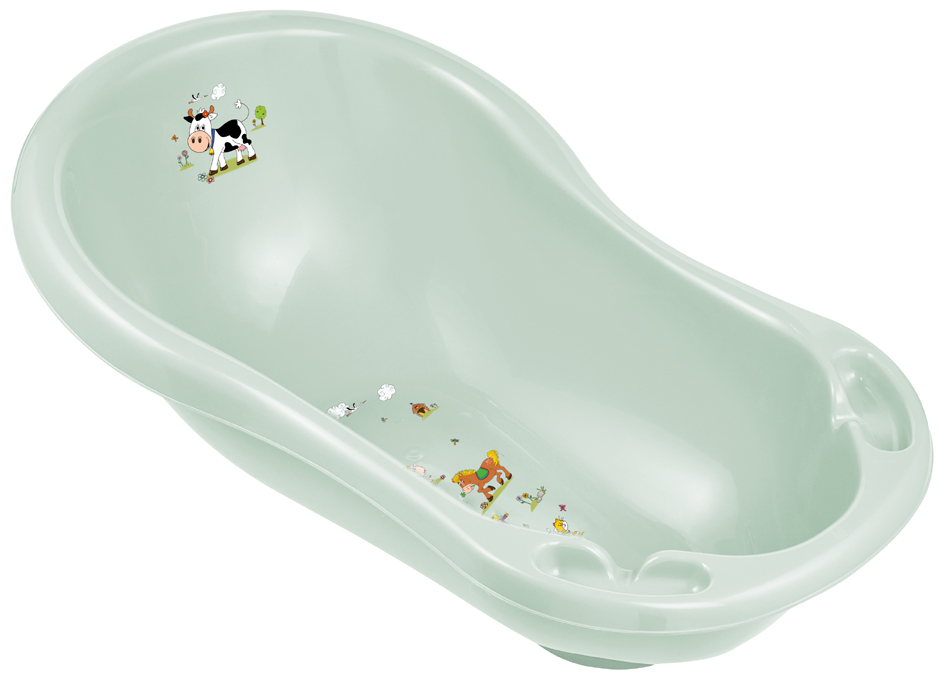Baignoire pour bébé "maria funny farm", soft green