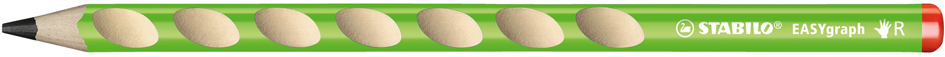Crayon d'apprentissage EASYgraph, pour droitiers, vert