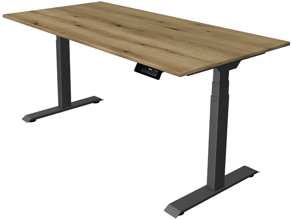 Visuel de référence : bureau assis/debout "Move 1 Stable", chêne