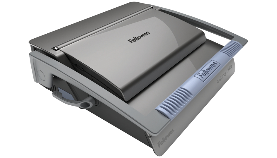 Perforelieur à anneaux plastiques Galaxy 500, fermé
