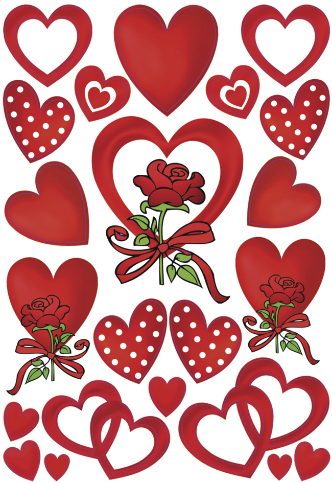 (1) Coeurs & roses