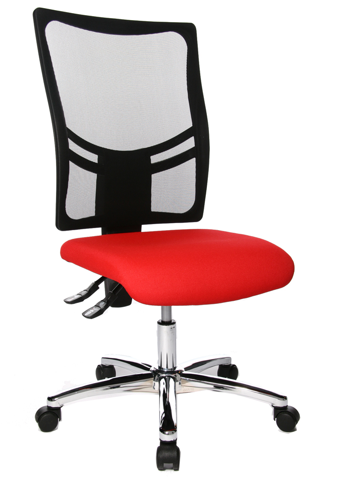 Fauteuil de bureau "Net Point 10", rouge