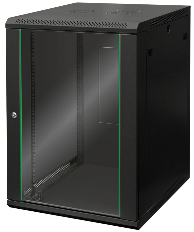 DIGITUS Coffret mural 19' Dynamic Basic, 16 U, noir