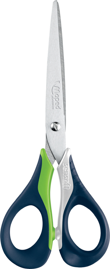 Maped Ciseaux Sensoft 3D, pointu, longueur: 160 mm