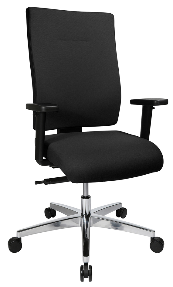 Topstar Chaise de bureau pivotante 'Profi Star 15', noir