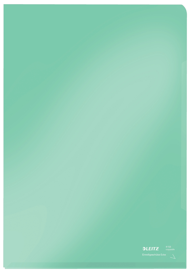 Visuel de référence: Pochette transparente Super Premium, vert