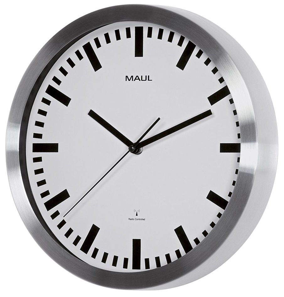 Horloge murale MAULpilot, vue de profil