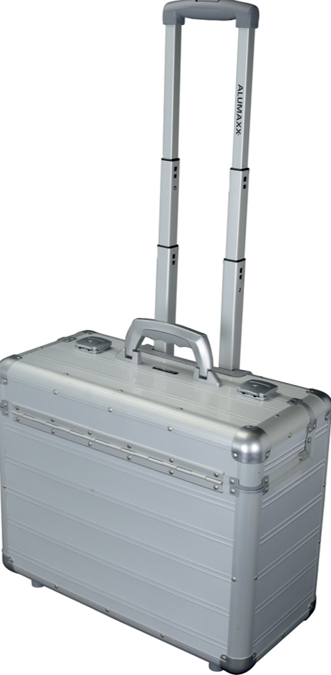 ALUMAXX Valise pour pilotes 'DISCOVERY', aluminium, argent