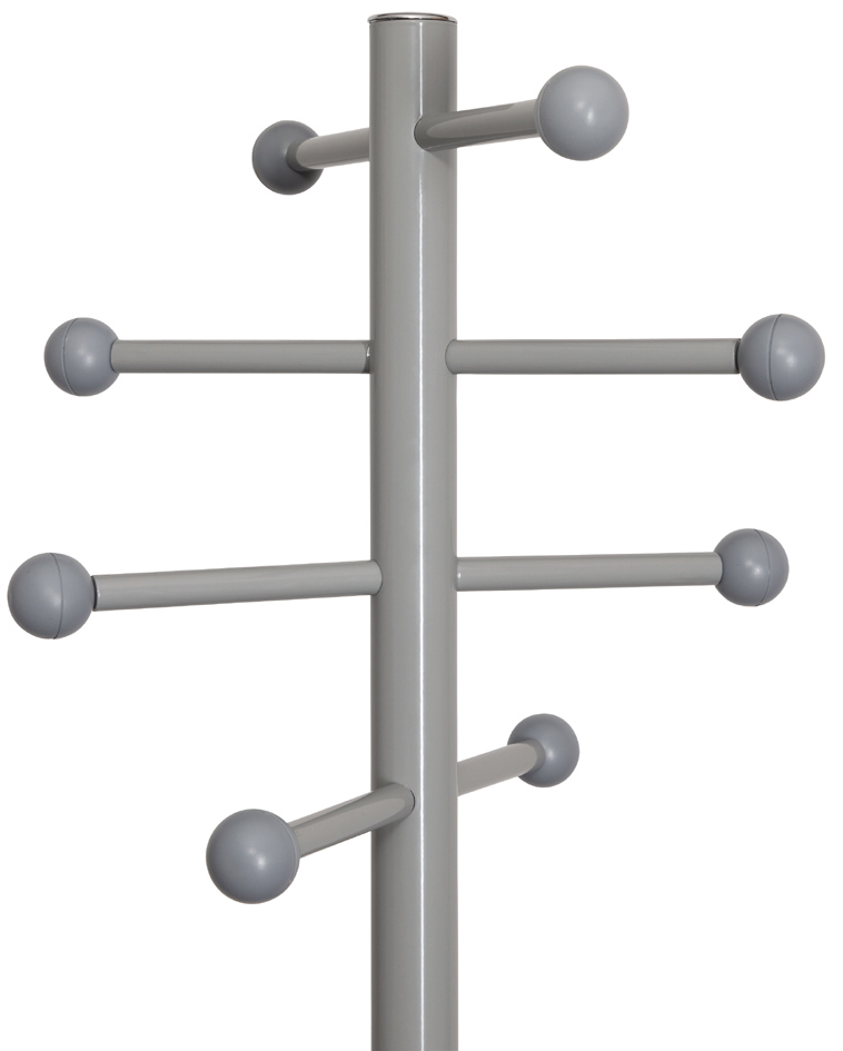MAUL Portemanteau MAULsaphir Lite, hauteur: 1.710 mm, gris