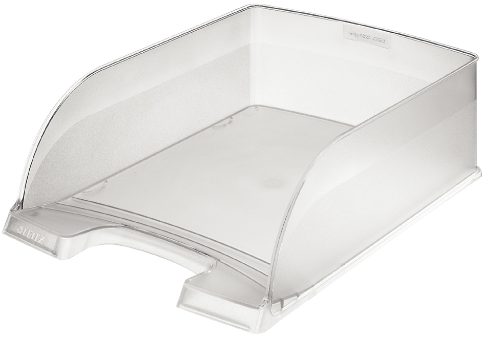 LEITZ Corbeille à courrier Plus Jumbo, A4, polystyrène, bleu