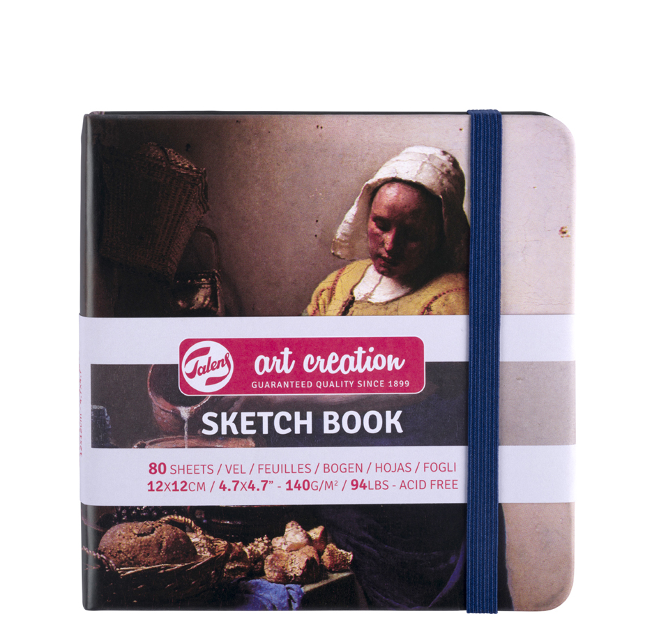 Visuel de référence : carnet de croquis "La Laitière"