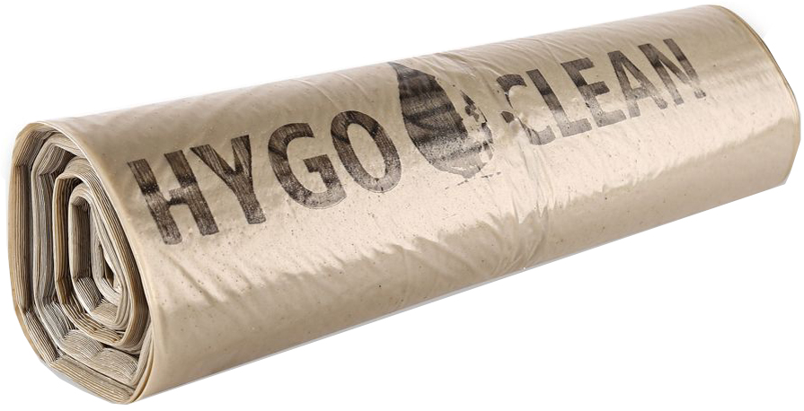 HYGOCLEAN Sac poubelle, 120 litres, en LDPE, transparent