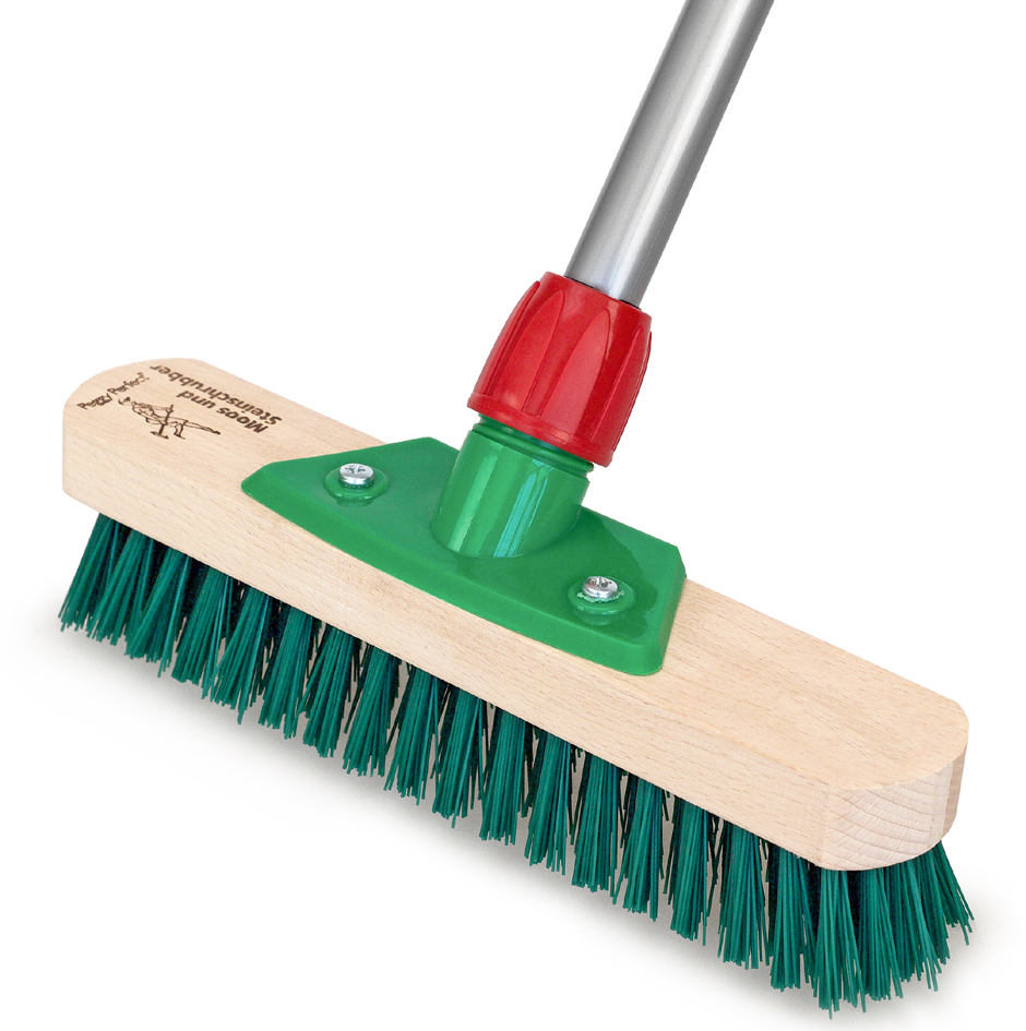 Peggy Perfect Balai-brosse pour mousse & pierre, avec manche
