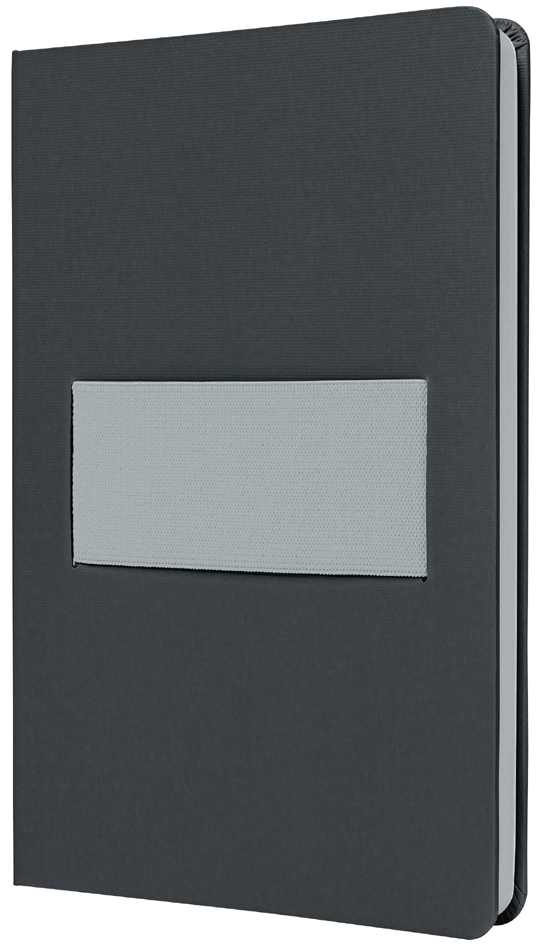 sigel Carnet Linescape, A5, ligné, gris foncé / gris