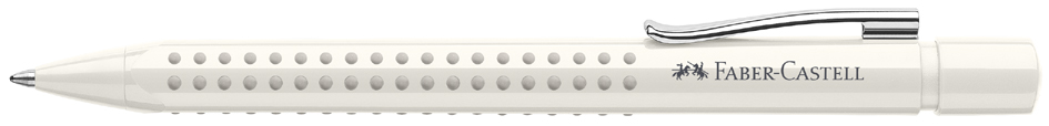FABER-CASTELL Stylo à bille rétractable GRIP 2010, blanc