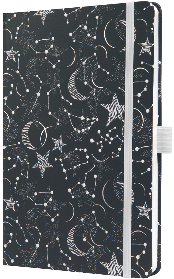 Carnets de notes à motifs, A5, fermeture