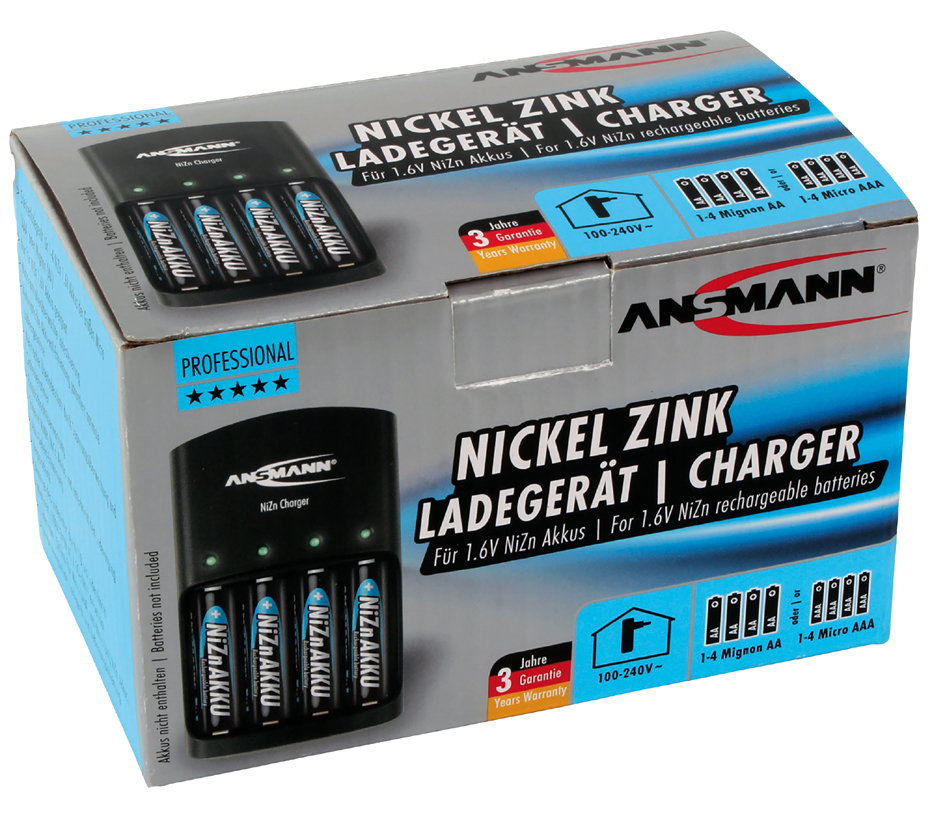 Chargeur "NiZn CHARGER" - dans l'emballage