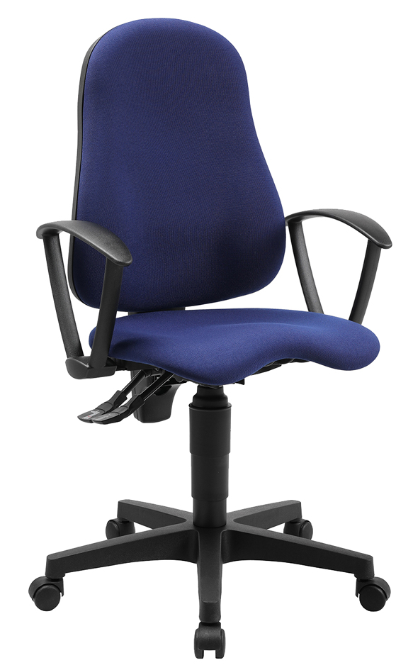 Chaise de bureau pivotante "Ortho Point", accoudoirs en option R(O)P