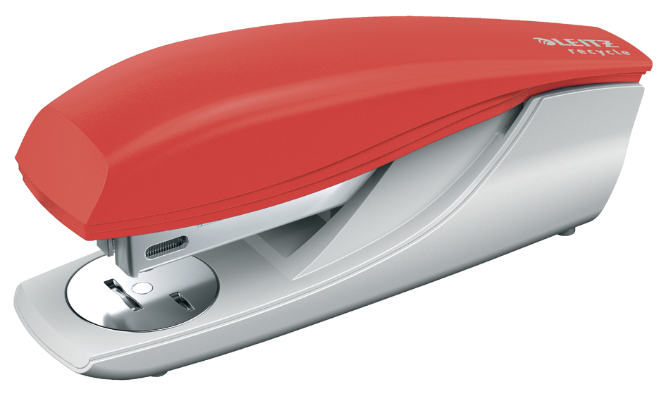 LEITZ Agrafeuse NeXXt Recycle, agrafe 30 feuilles, rouge