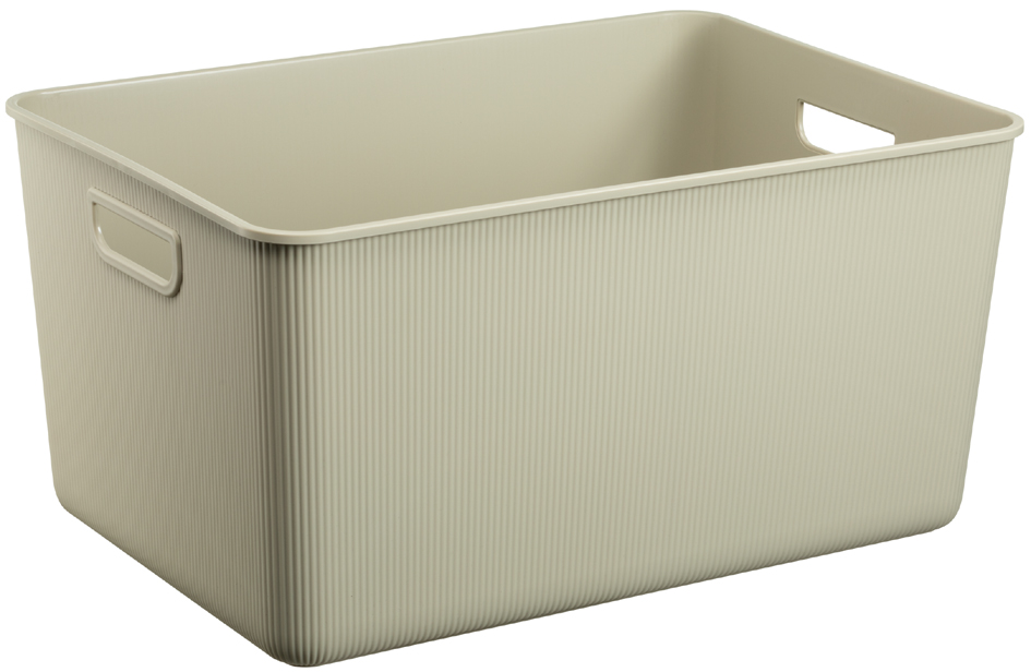 NHG Boîte de rangement AKITA STORAGE L, PP, beige clair