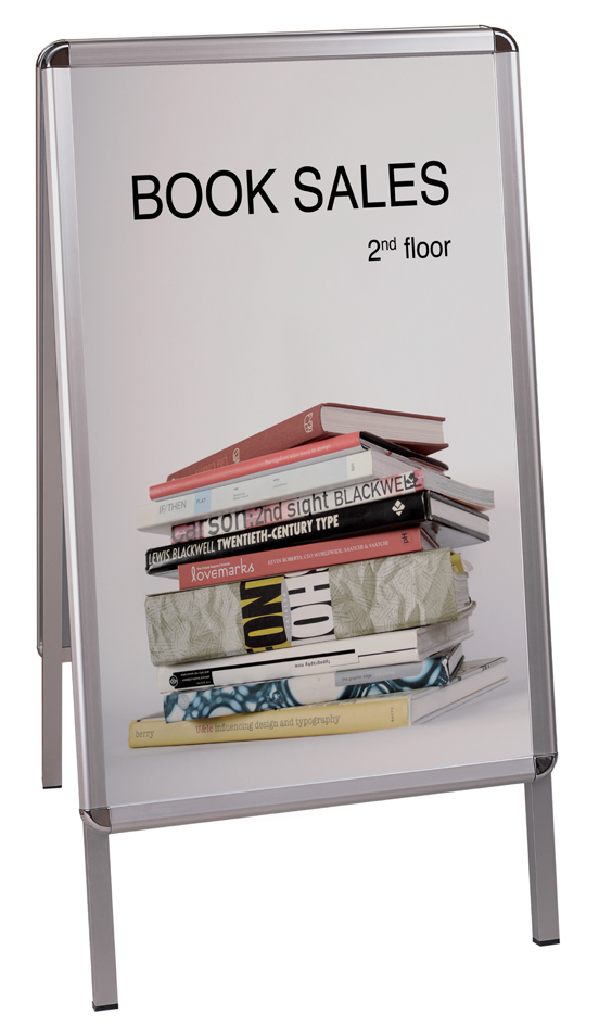 Porte-affiches, intérieur
