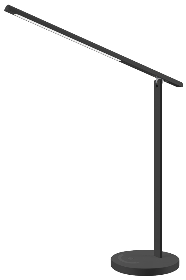 Hansa Lampe de bureau LED 'Halo', socle, noir