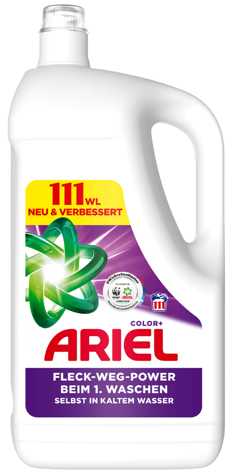 Lessive liquide Color+, 111 lavages