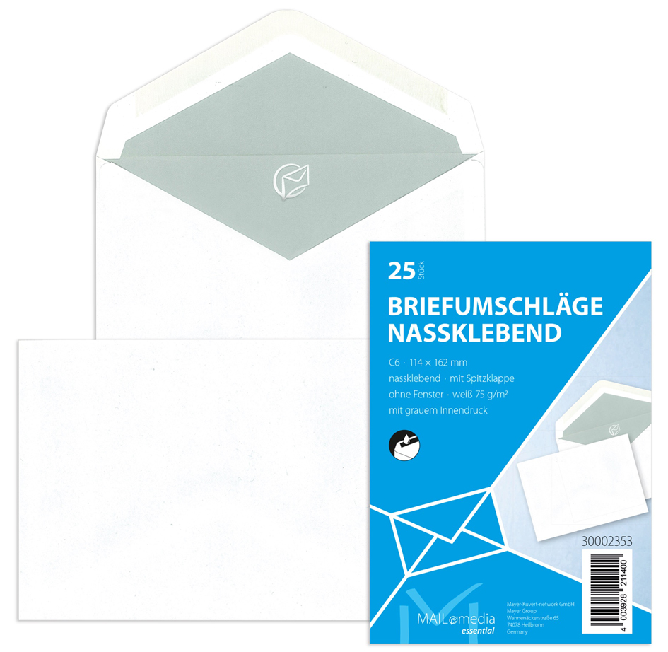 Paxels enveloppes gommées