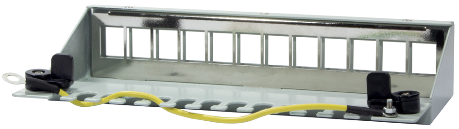 Boîtier en acier pour 12 modules Keystone